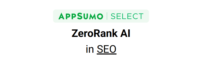 Ejemplo del distintivo AppSumo Select junto a un producto en la plataforma
