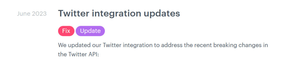 Software SaaS abandonado sin actualizaciones recientes
