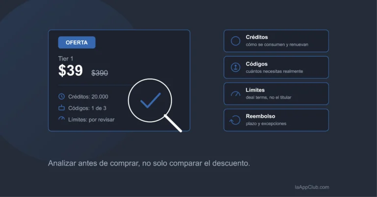 Guía para analizar ofertas de AppSumo antes de comprar